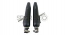 Fit For Royal Enfield Shotgun 650 Powerage Exhaust Silencer Black Pair - SPAREZO